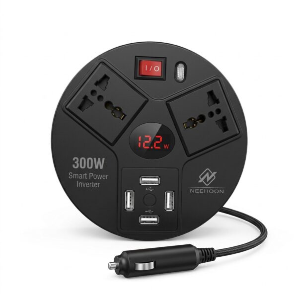 ⚡ محول كهرباء للسيارة 300 واط NEEHOON NH-82600